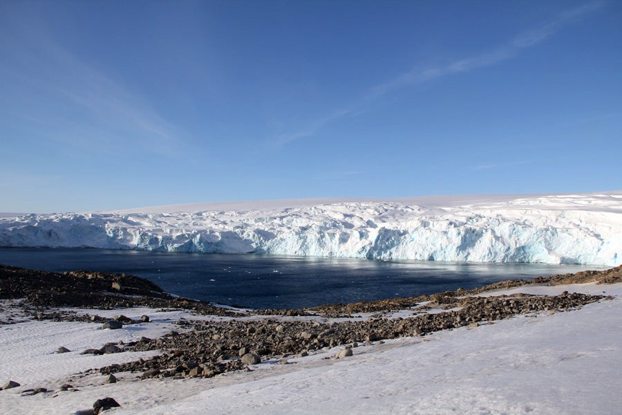 A Glacier near Palmer Station.