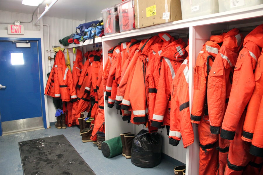 Gear to brave the cold outside.