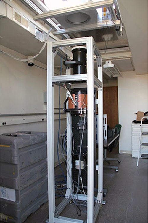 Boulder FPI instrument rack.