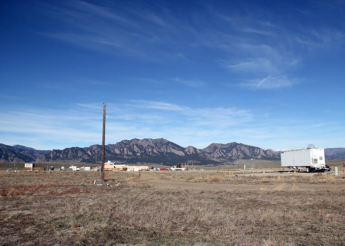 Site of the Boulder FPI instrument.