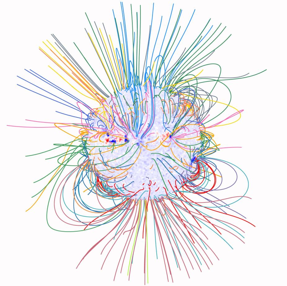 Magnetic field of the Sun