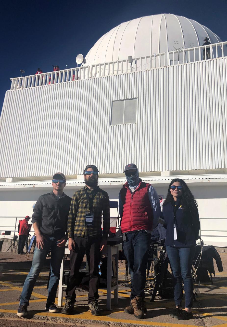 Solar Eclipse Team, Chile, 2019