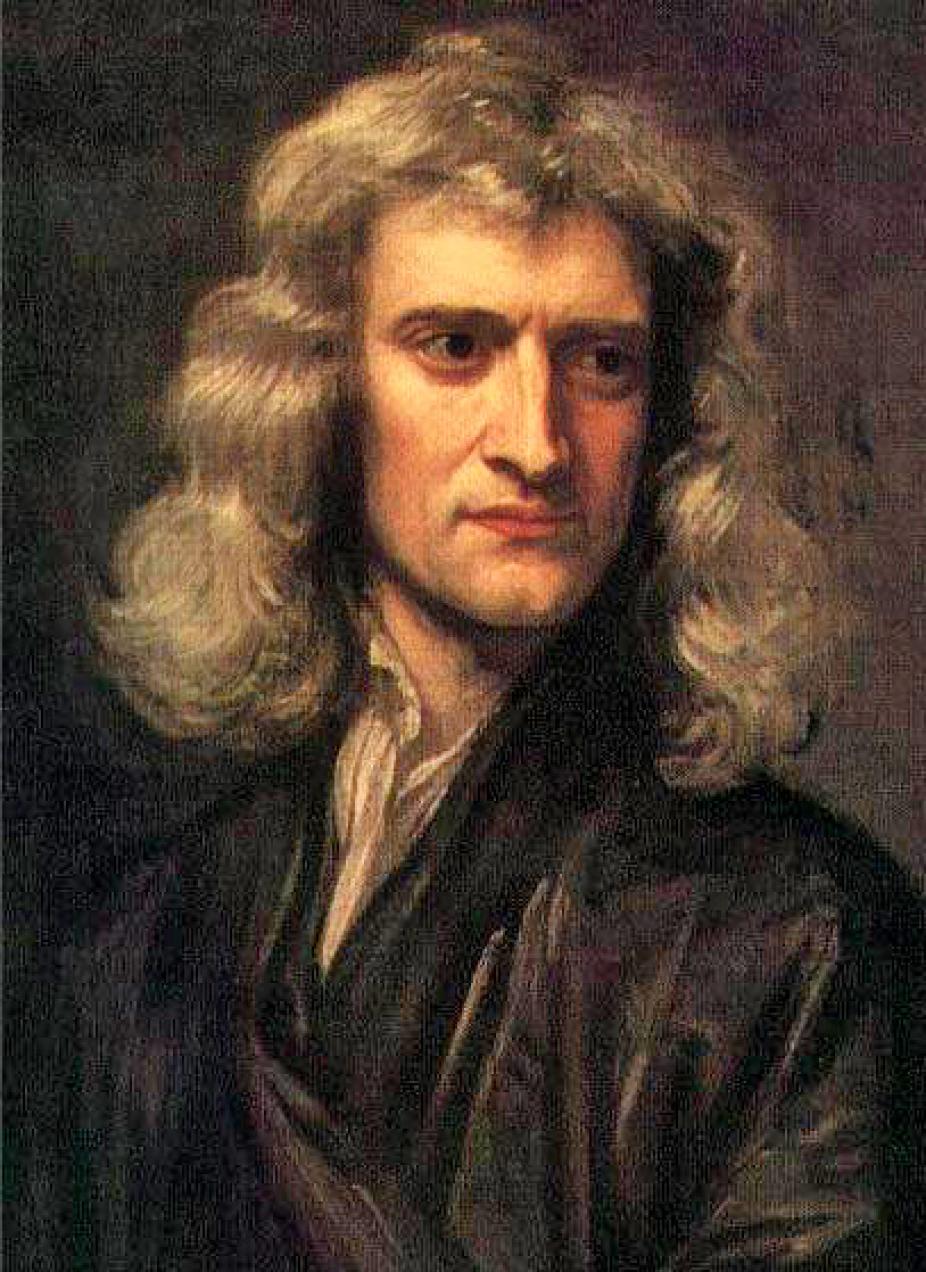 Painting of Isaac Newton