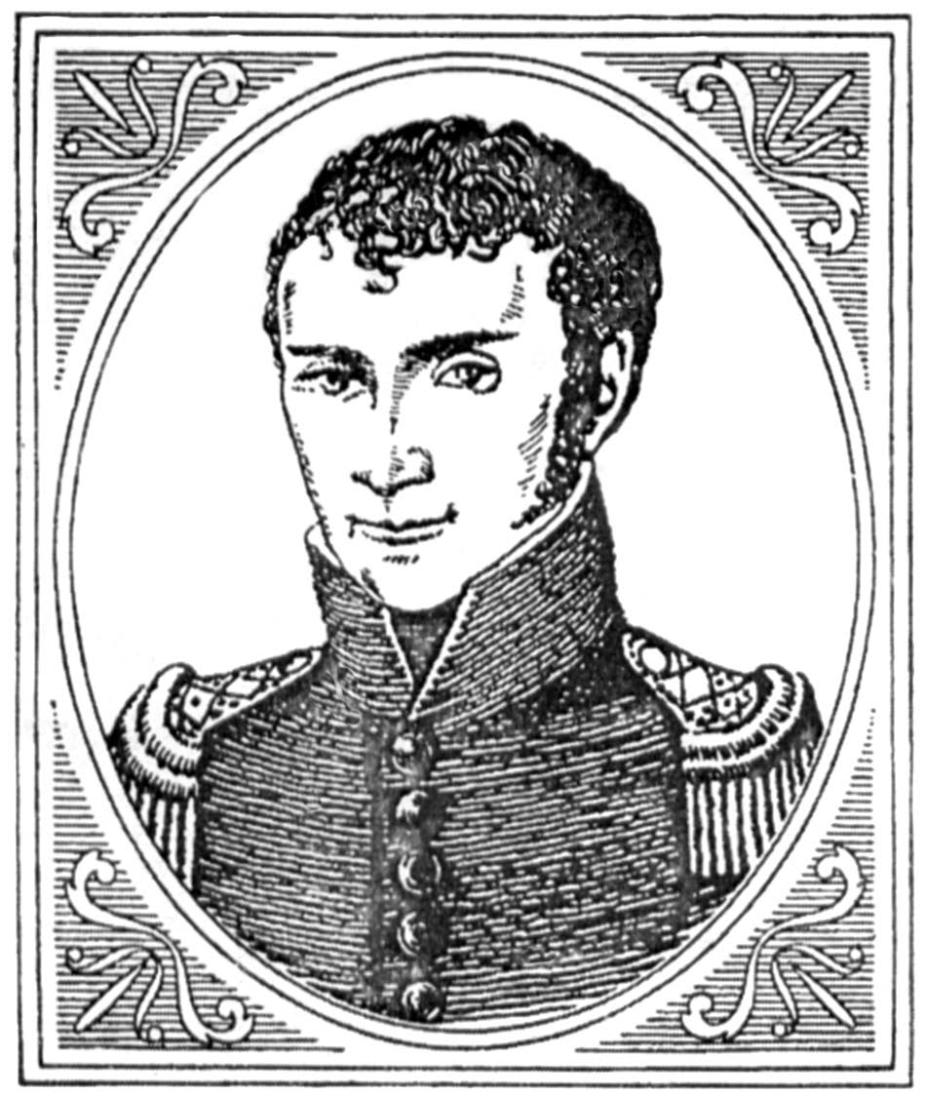 Drawing of Johann Wilhelm Ritter