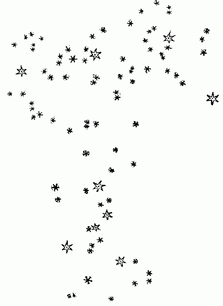 Sketches of faint stars in the Orion constellation, as seen by Galileo through his telescope.
