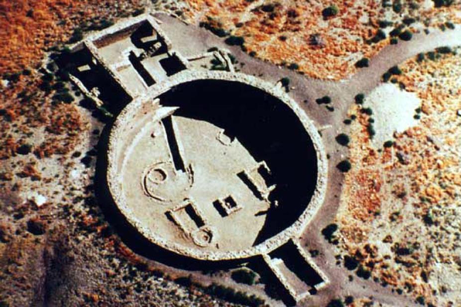 Casa Rinconada is one of five great kivas in Chaco Canyon