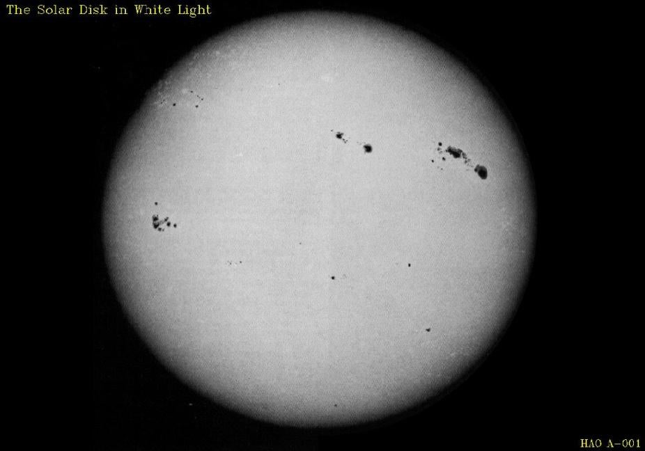 The Solar Disk in White Light