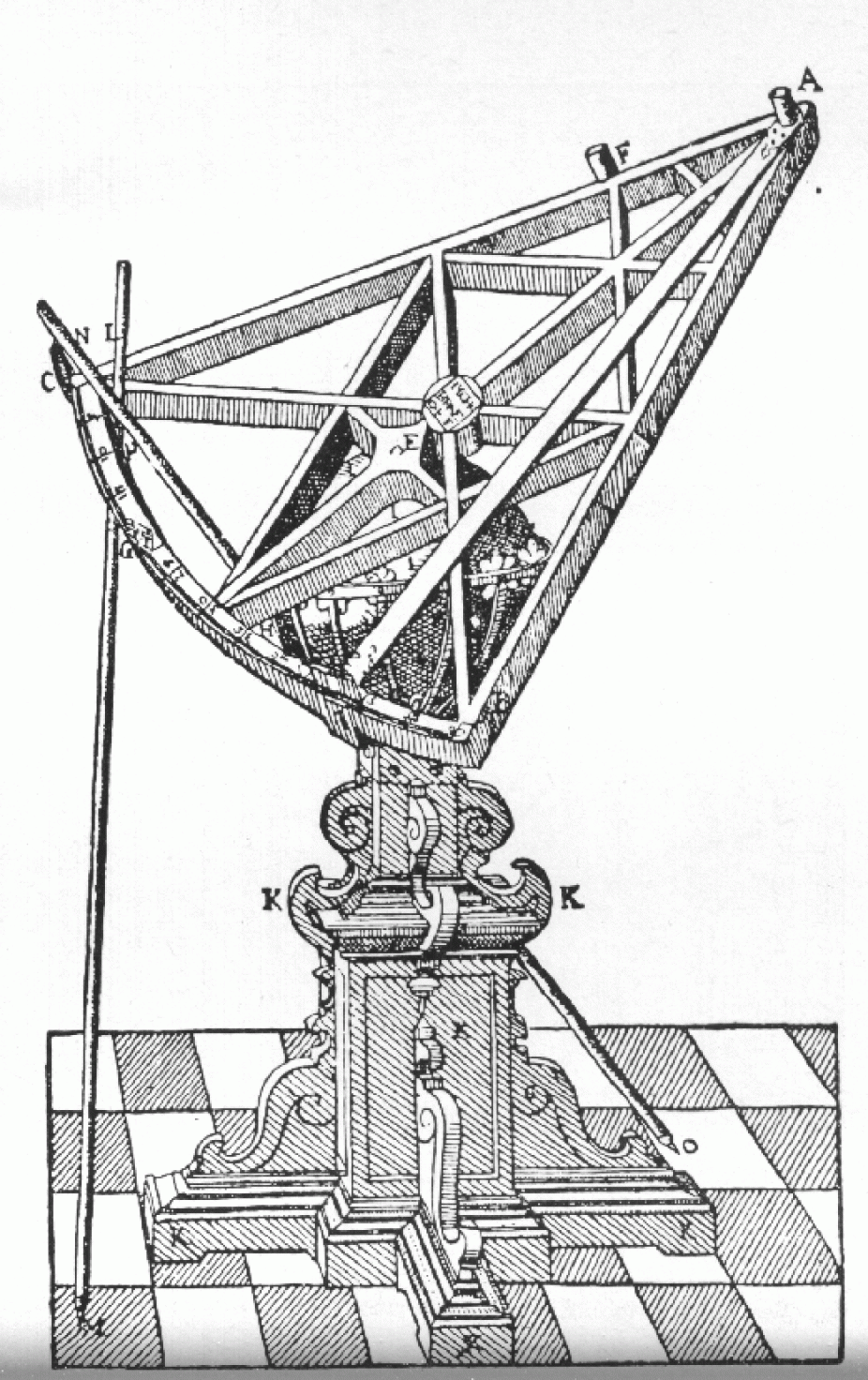 1582 triangular sextant