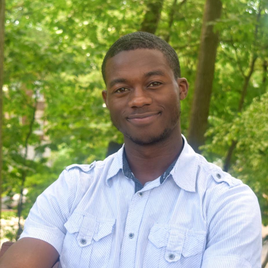 Maurice Wilson smiling