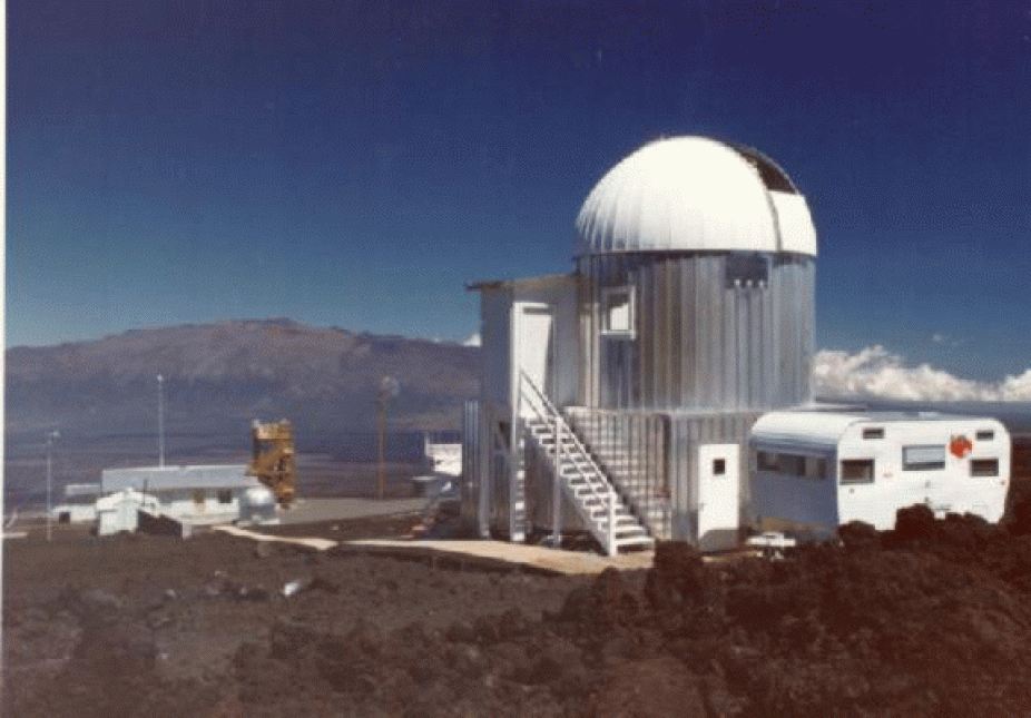 Mauna Loa Solar Observatory located on the Big Island at 11,200 feet