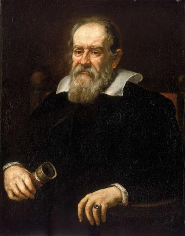 Portrait of Galileo Galile by Justus Sustermans