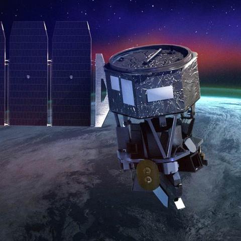 ICON Satellite in orbit