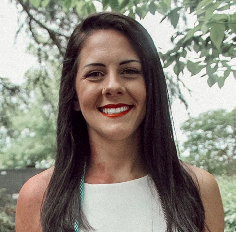 Katherine smiling