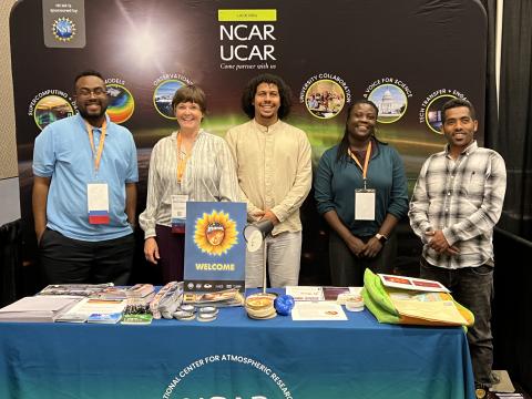HAO team at National Society of Black Physicists meeting, Knoxville, TN, 2023