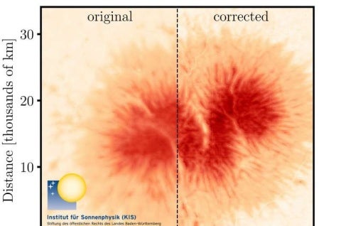 Sunspot Image by KIS