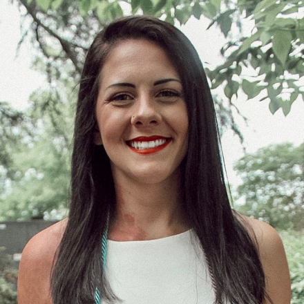 Katherine smiling