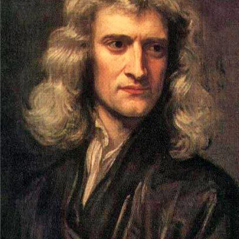 Painting of Isaac Newton