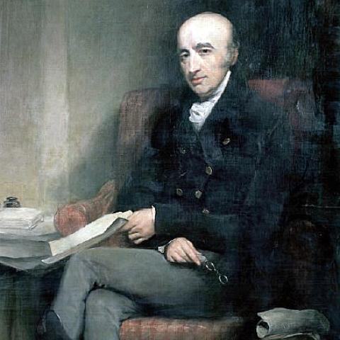 Painting of William Hyde Wollaston
