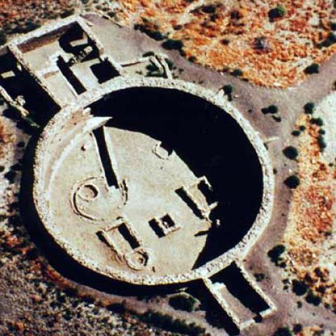 Casa Rinconada is one of five great kivas in Chaco Canyon