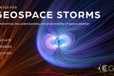 Center for Geospace Storms: Transforming the understanding and predictability of space weather
