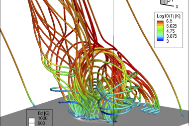 3D MHD simulation of the emergence of a twisted magnetic flux tube